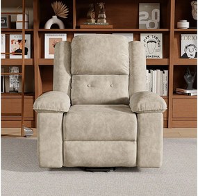 Luksusowy elektryczny fotel relaksacyjny i masujący