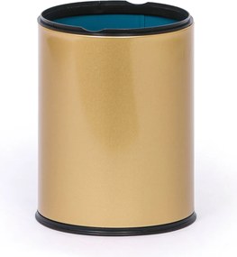 Kosz na śmieci 10 l, złoty