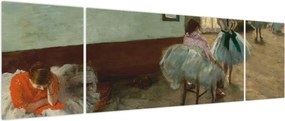 Obraz - Edgar Degas, The Dance Lesson, reprodukcje (170x50 cm)