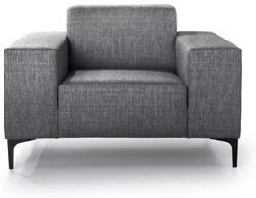 Antracytowy fotel Scandic Diva