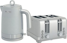 HOMCOM Zestaw Czajnik i Toster, 1,7L 2200W Szybkokochający Czajnik z Termostatem | Aosom PL