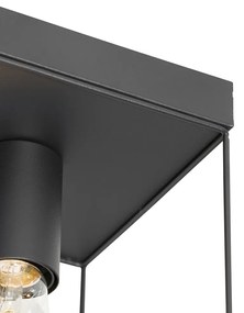 Minimalistyczna lampa sufitowa czarna 3-punktowa - Kodi Nowoczesny Oswietlenie wewnetrzne