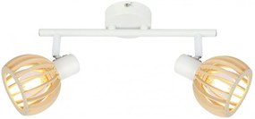 Biała lampa sufitowa do salonu - K090 P1-A81