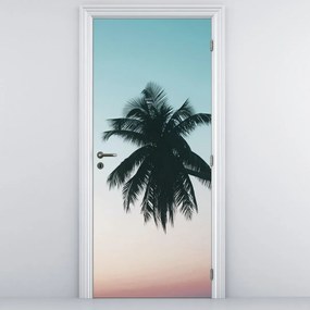 Fototapeta na drzwi - Palma na Bali (95x205cm)