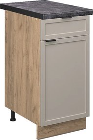 Szafka dolna do kuchni greybeige 40x60x82 fame-line