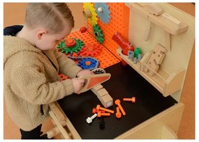 Masterkidz drewniany warsztat xxl montessori stem z narzędziami