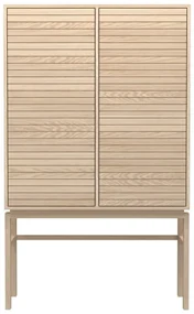 Naturalna szafka w dekorze dębu 91x150 cm Linley – Actona