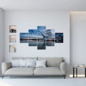 Obraz żaglówki (125x70 cm)