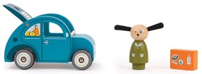 Drewniane auto zabawkowe La Grande Famille Car – Moulin Roty