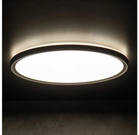 Kanlux 31501- LED Plafon łazienkowy AZPO LED/11,8W/230V śr. 22,5 cm IP54 czarny