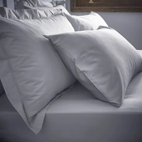 Poszewki na poduszki zestaw 2 szt. z perkalu bawełnianego 50x75 cm Cotton Percale – Bianca