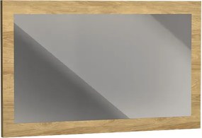 Lustro ścienne w ramie hikora naturalna N7-E11