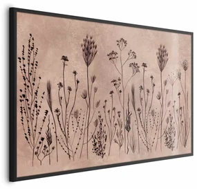 Plakat Polne kwiaty 42x29,7 cm z ramą czarną bez marginesu ARTGEIST B