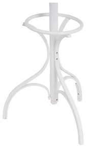 Biały wieszak z litego drewna topolowego Thonet – Casa Selección