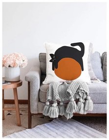 Poszewka na poduszkę z domieszką bawełny Minimalist Cushion Covers Kitty, 55x55 cm