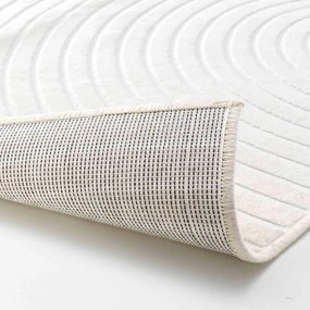 Biały bawełniany dywan 140x200 cm Geode – douceur d'intérieur