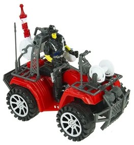 Duży zestaw straz pożarna kask quad strażacki