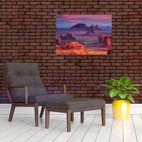 Obraz na szkle - Hunts Mesa (70x50 cm)