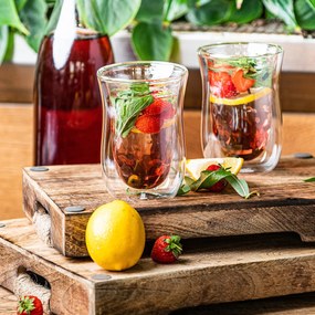 4Home Szklanka termiczna Diamond Hot&Cool 250 ml, 2 szt.