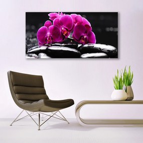 Obraz Canvas Kamienie Zen Orchidea Spa