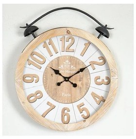 Zegar ścienny 1xAA śr. 50 cm beżowy