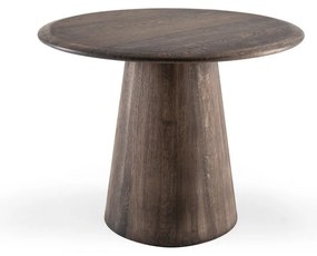 Okrągły stolik z litego drewna dębowego ø 55 cm Mushroom – Gazzda