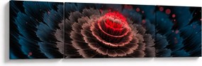 Obraz abstrakcji (170x50 cm)