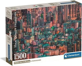 Puzzle Clementoni Hong-Kong La Ruche 1500 elementów, poziomy format, wielokolorowy, dla dorosłych