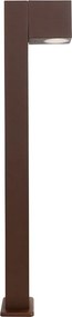 Lampa zewnętrzna rdzawobrązowa z kolcem do ziemi i dławikiem kablowym 65 cm IP44 - Baleno