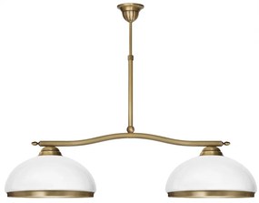 Klasyczny żyrandol mosiężny R-S2L