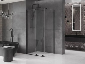 Mexen Velar kabina prysznicowa rozsuwana 130 x 90 cm, transparent, czarna - 871-130-090-01-70