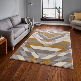 Żółtobeżowy dywan Think Rugs Pembroke, 80x150 cm