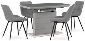 Zestaw krzeseł do jadalni CT-395 SIL2, 4 szt.