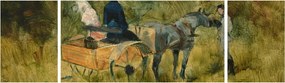 Obraz - Henri de Toulouse-Lautrec, The Trap, reprodukcje (170x50 cm)