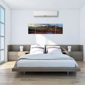 Obraz gór (170x50 cm)