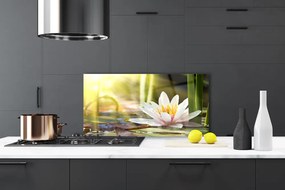 Panel nad blat kuchenny Pływająca Lilia Wodna