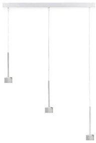 Lampa wisząca glamour na białym stelażu 5 kolorów P1-D20