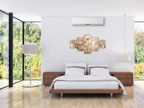 Obraz - Obraz ptaka w stylu vintage II. (125x70 cm)