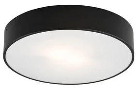 Argon 2536 - Plafon DARLING 6xE27/15W/230V śr. 75 cm czarny