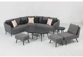 Melia LIKA-TEX® szary - luksusowy zestaw ogrodowy