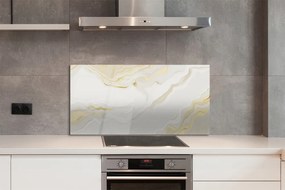 Szkło do Kuchni na Ścianę Marmurowe Odcienie i Plamy