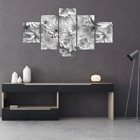 Obraz - Białe kwiaty (125x70 cm)