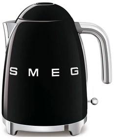 Czarny czajnik elektryczny ze stali nierdzewnej 1,7 l Retro Style – SMEG