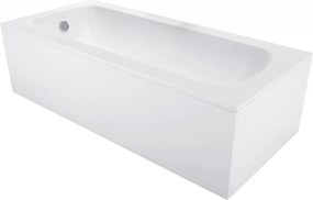 Mexen Vega wanna prostokątna 120 x 70 cm z obudową, biała - 55011207000X