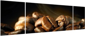 Obraz - Ziarna kawy (170x50 cm)