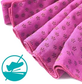 Antypoślizgowy ręcznik do jogi z torbą w prezencie-pink