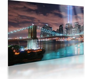 Obraz na szkle - Nowy Jork, Manhattan (70x50 cm)