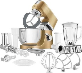 Robot Multifunkcyjny Sencor STM 6377CH 1000W - Grill Elektryczny SBG 6238BK 5 Akcesoriów - 7 Programów - Płyty Nieprzywierające