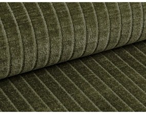 Zielona sztruksowa sofa 364 cm Bergano – Cosmopolitan Design