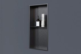 Półka wnękowa ścienna ze stali nierdzewnej NT306010X